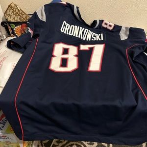 Official NFL Patriots on Field shirt xxl